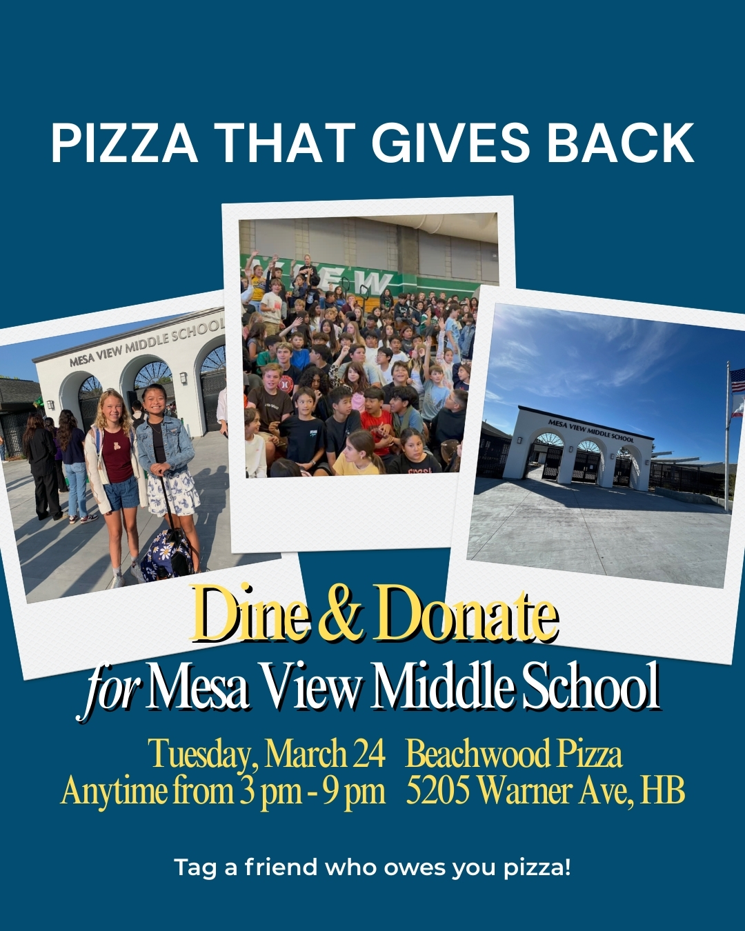 Fundraiser Event at Beachwood Pizza & Beer