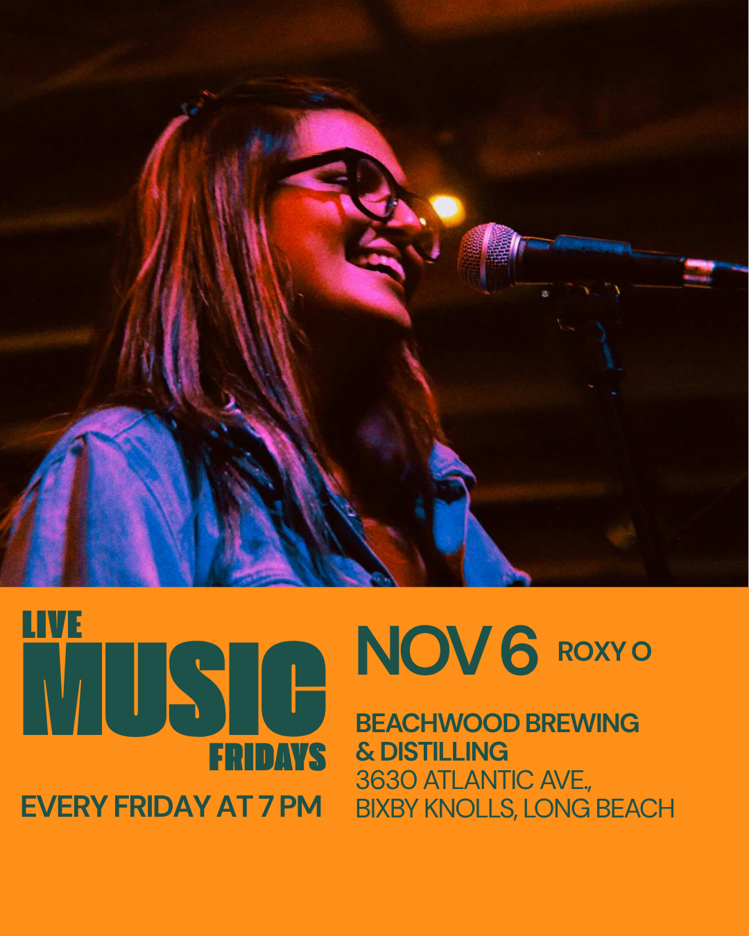 FRIDAYS: LIVE MUSIC AT BEACHWOOD DISTILLING ๐น BIXBY KNOLLS LONG BEACH