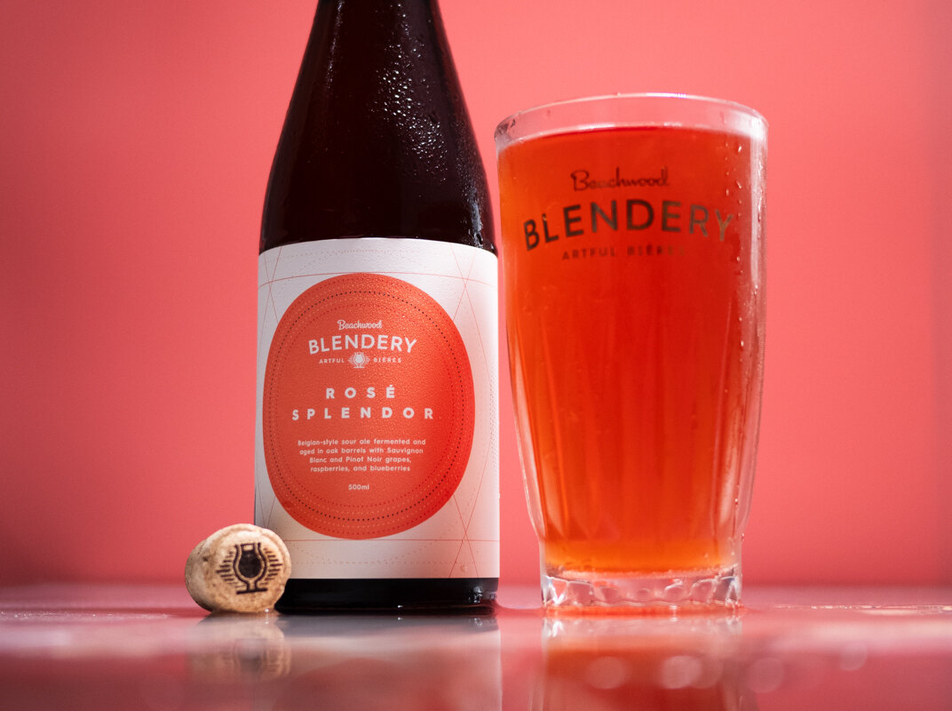 Beachwood Blendery beer poured into a glass
