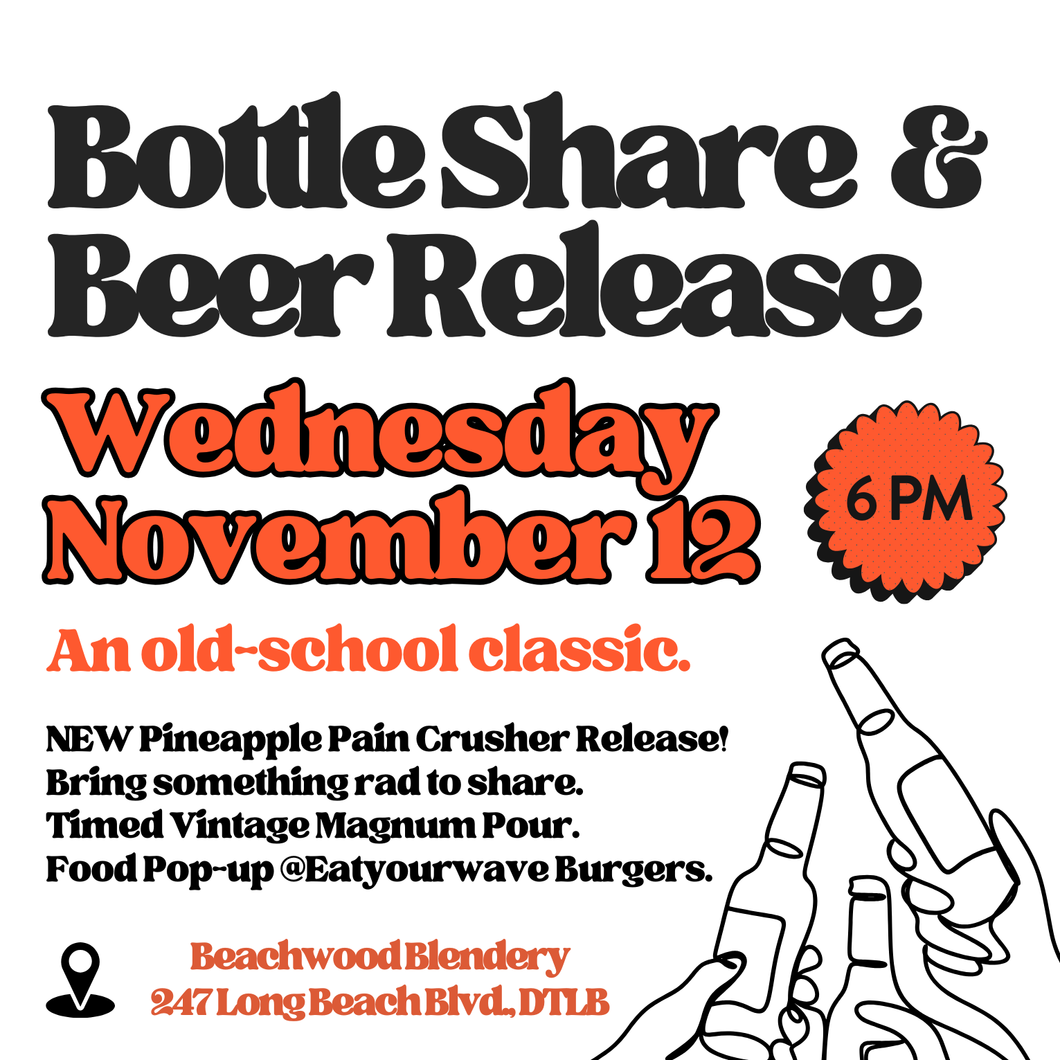 Bottle Share & Beer Release at Beachwood Blendery