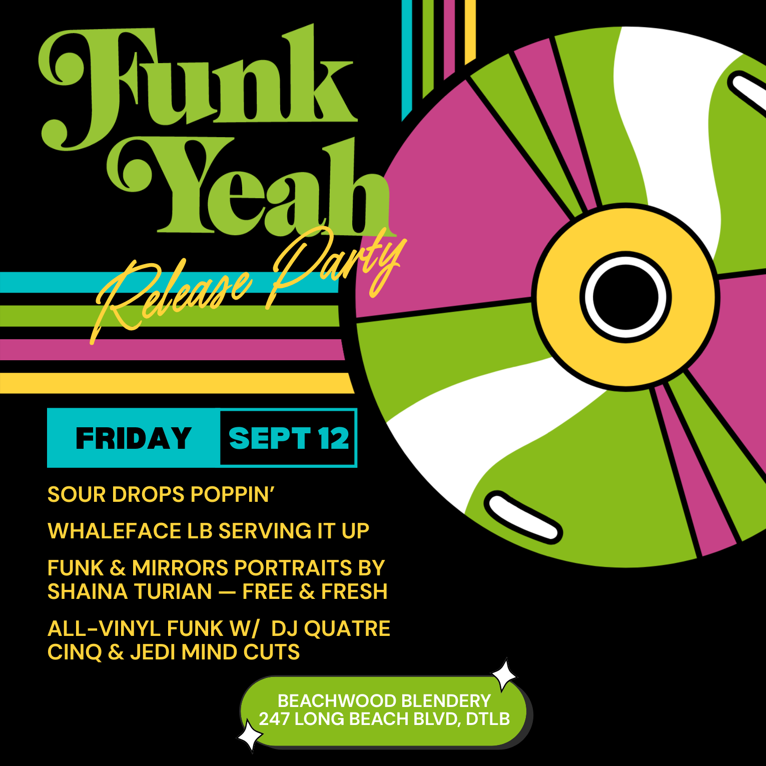 Funk Yeah Beer Release Party AT BEACHWOOD BLENDERY DTLB