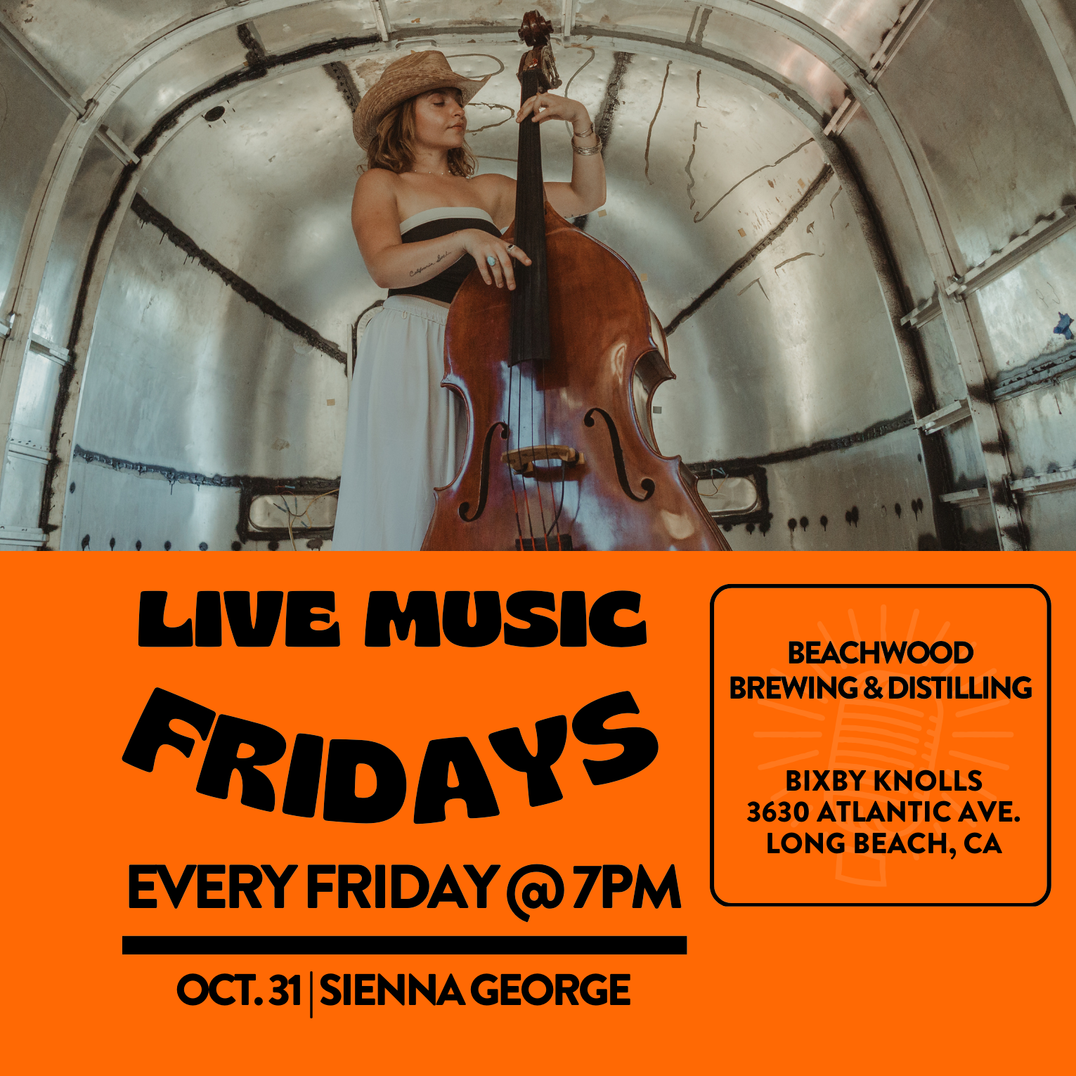Fridays: Live Music at Beachwood Brewing & Distilling