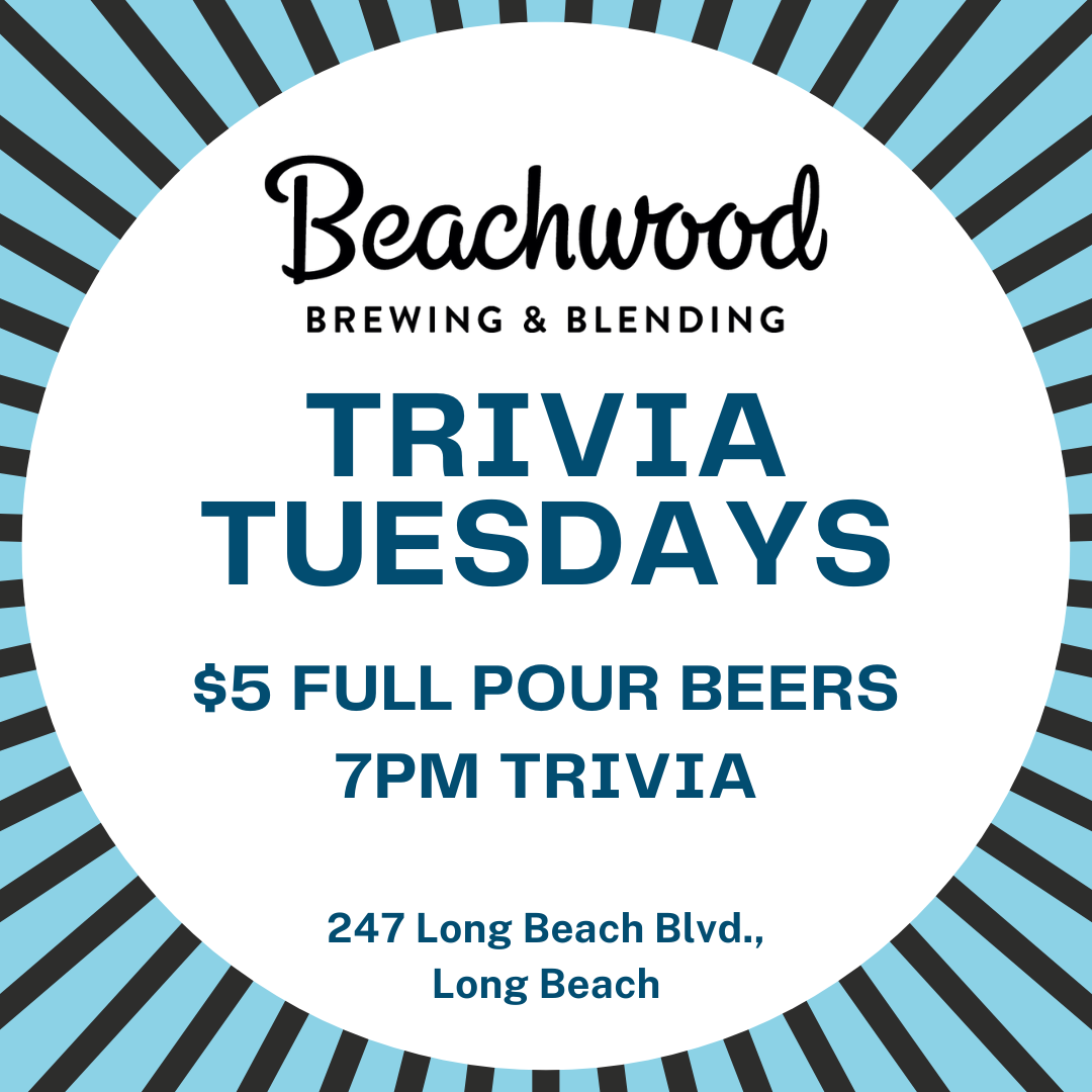 Trivia Tuesdays at Beachwood Brewing Long Beach Blvd.