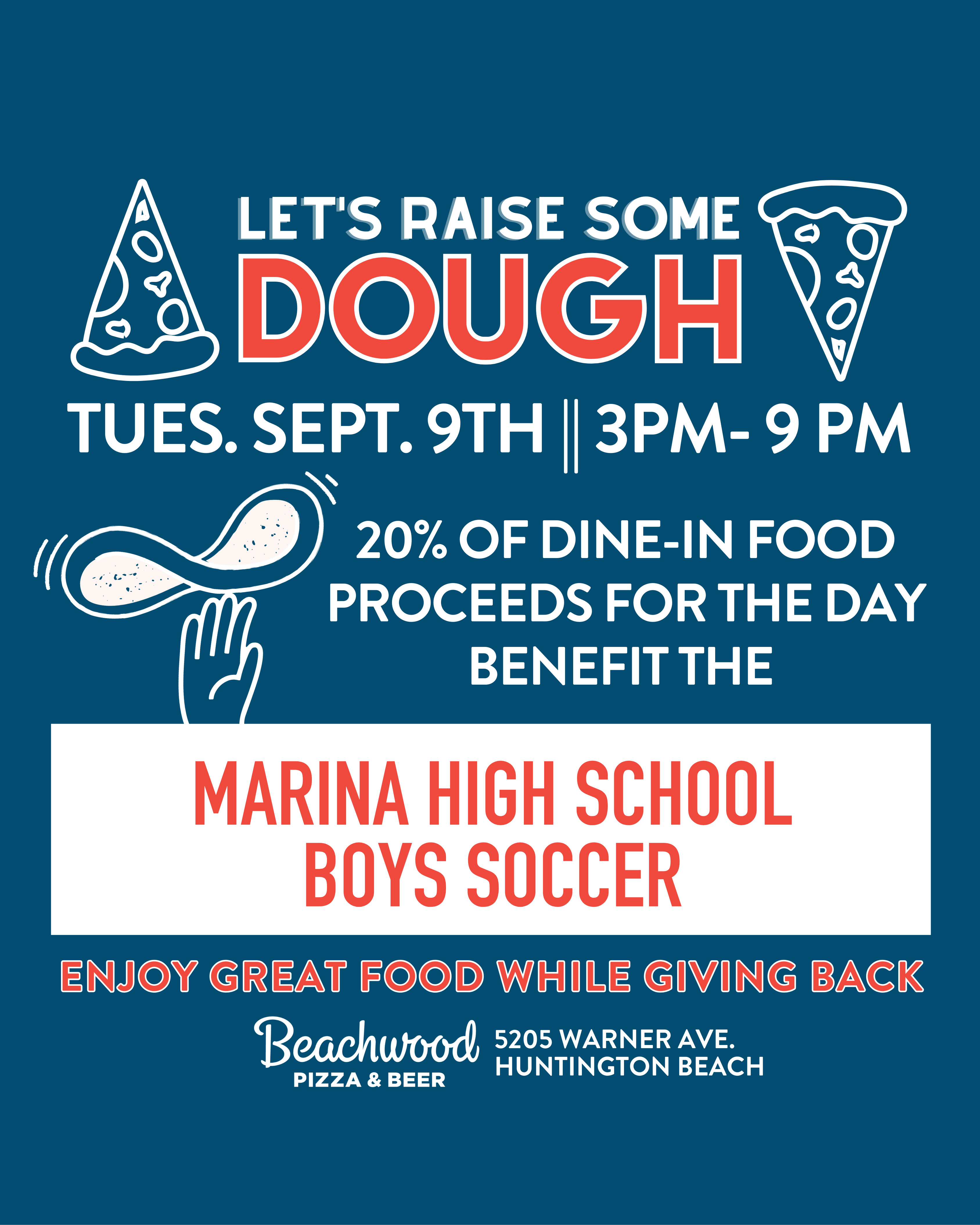 Fundraiser Event at Beachwood Pizza & Beer