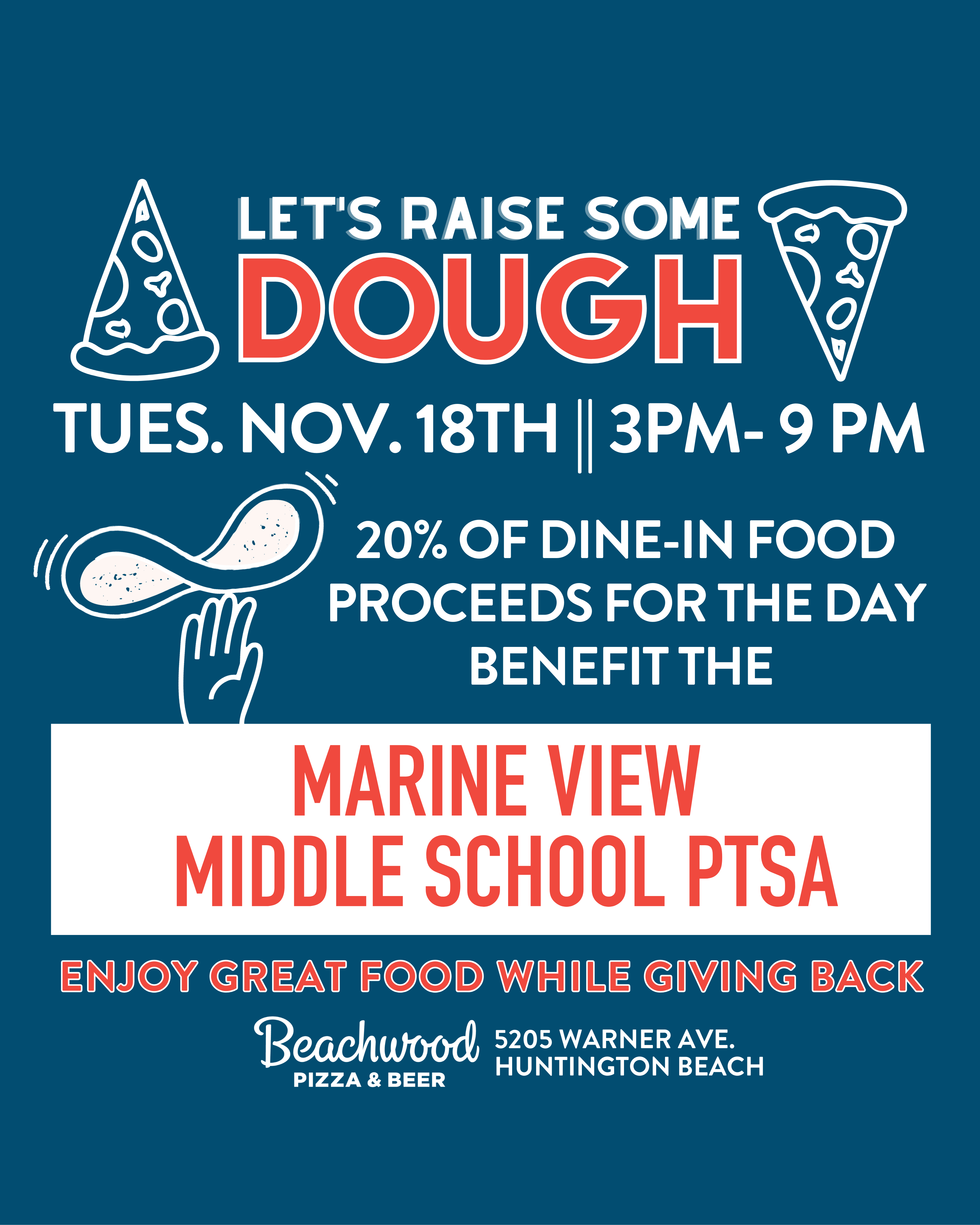 Fundraiser Event at Beachwood Pizza & Beer