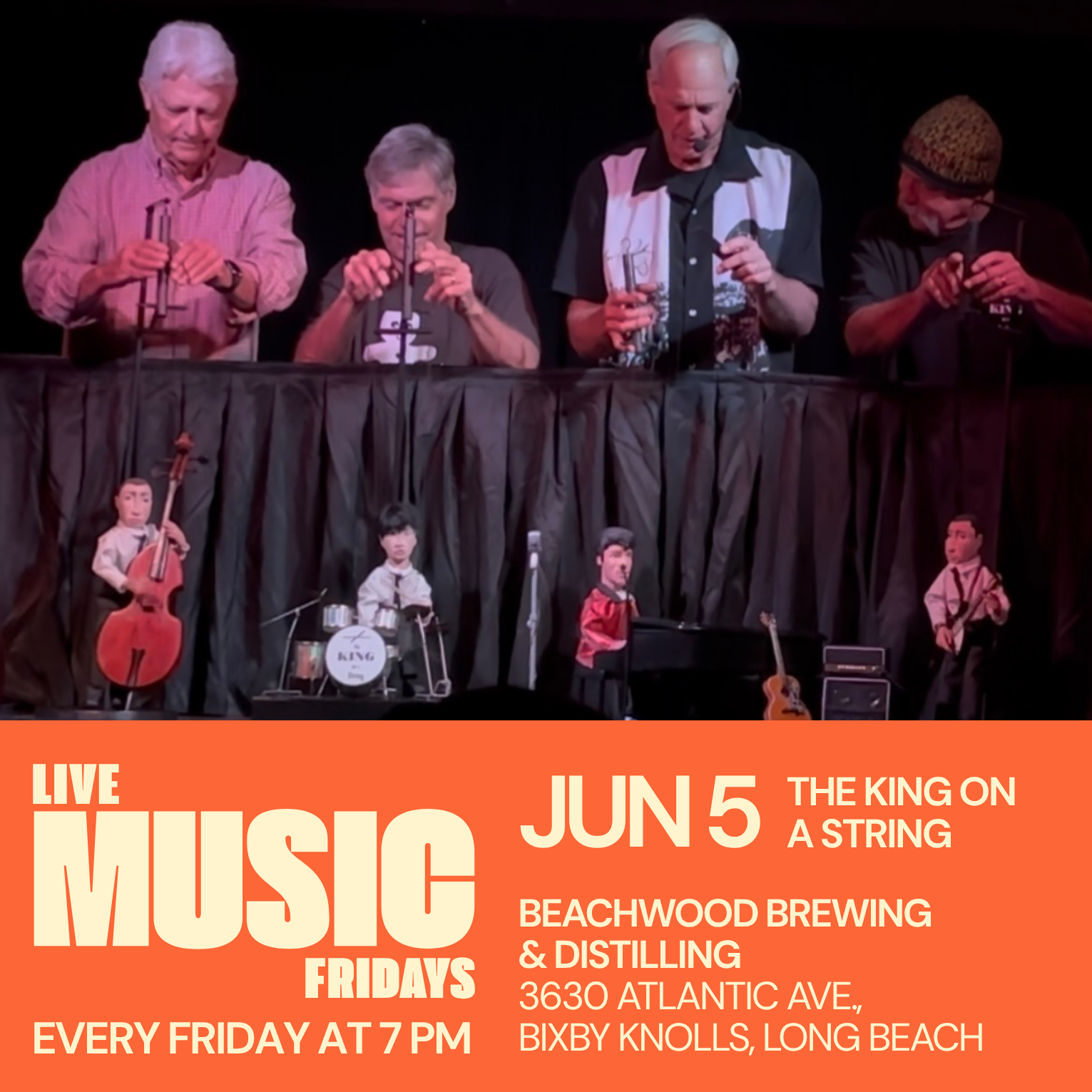 Fridays: Live Music at Beachwood Brewing & Distilling