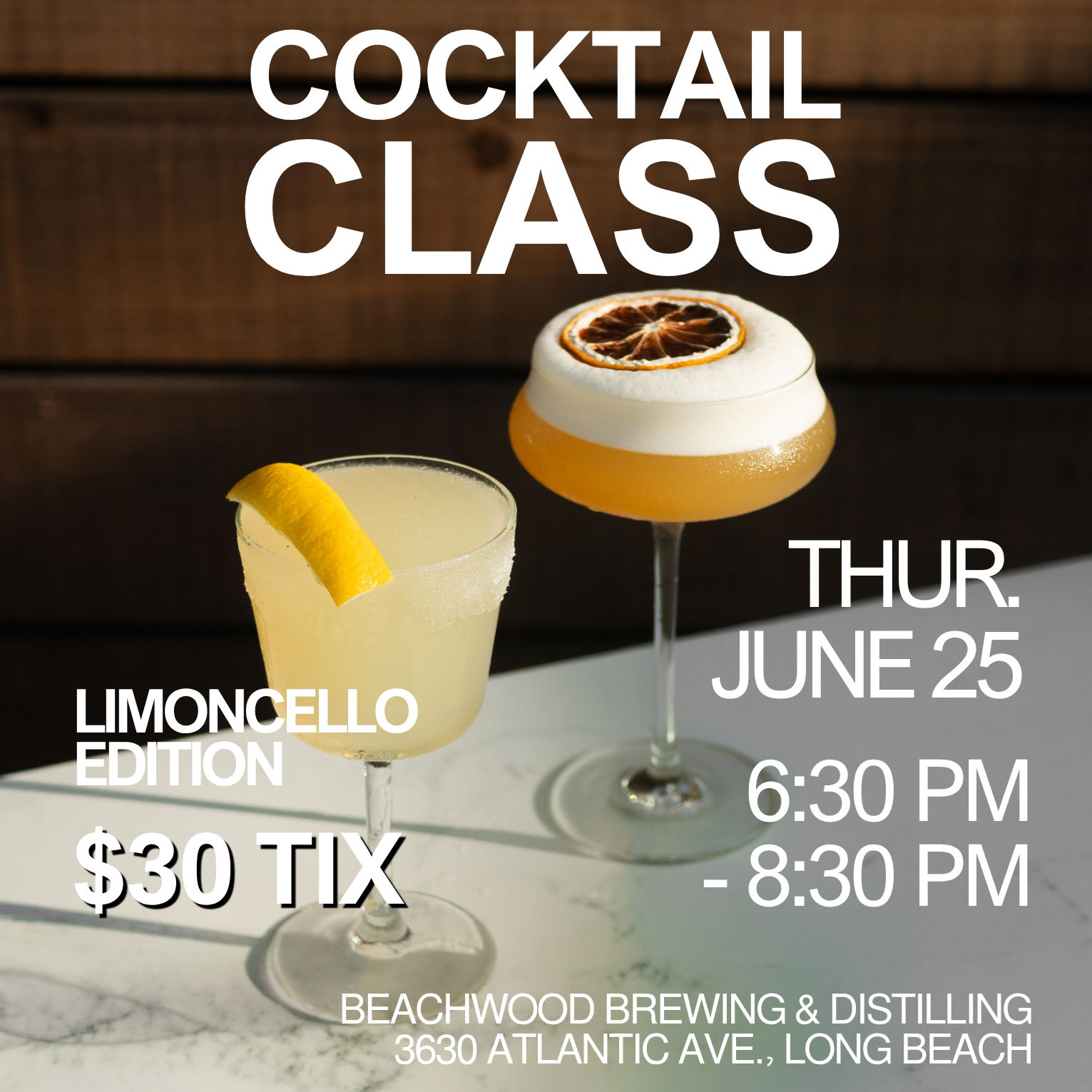 Cocktail-Making Class at Bixby Knolls LB Distillery