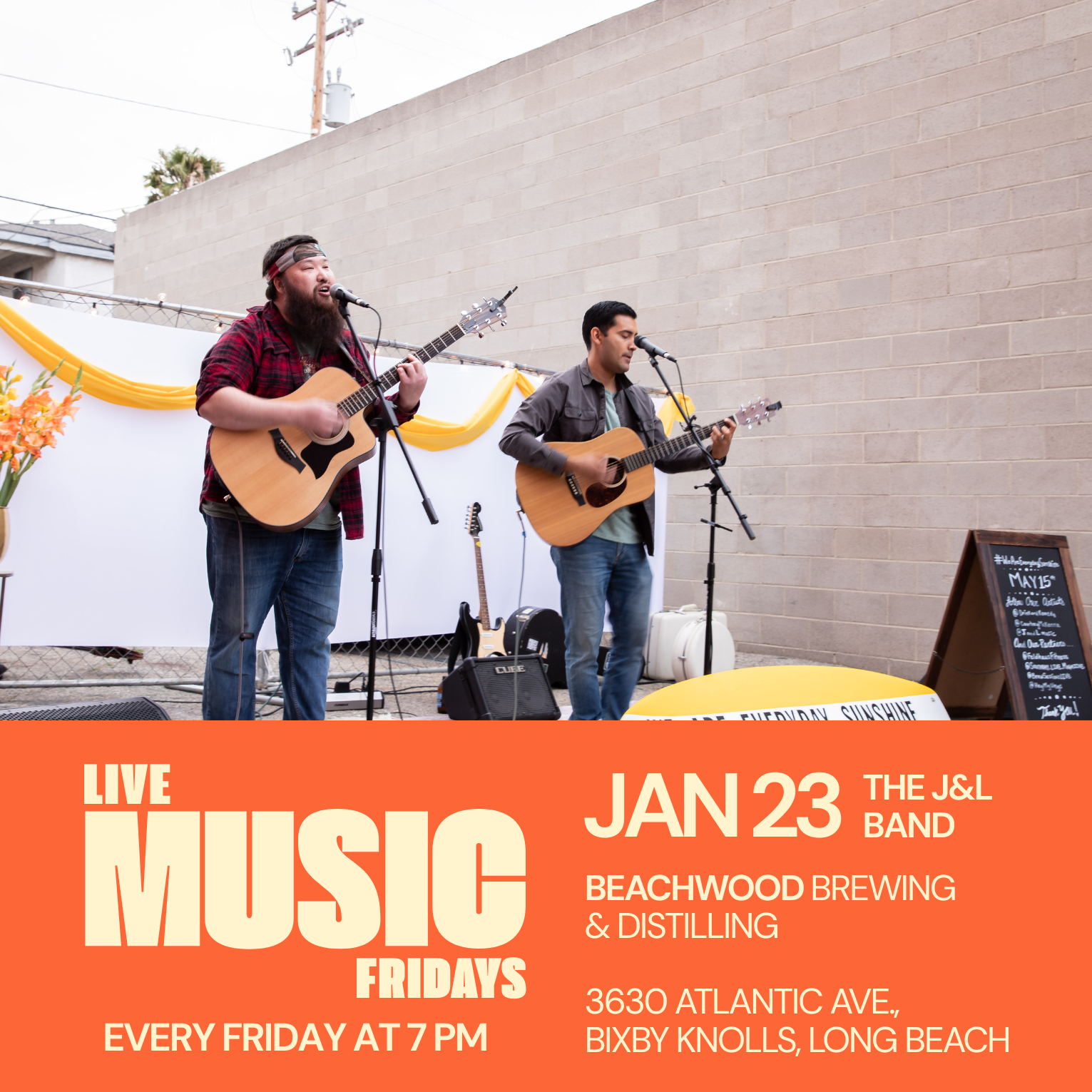 Fridays: Live Music at Beachwood Brewing & Distilling