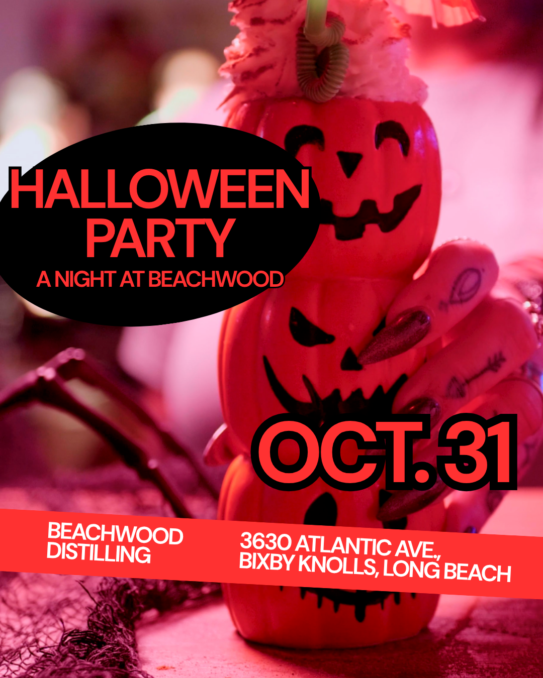Halloween Party at Beachwood Distilling 🍹 Bixby Knolls Long Beach