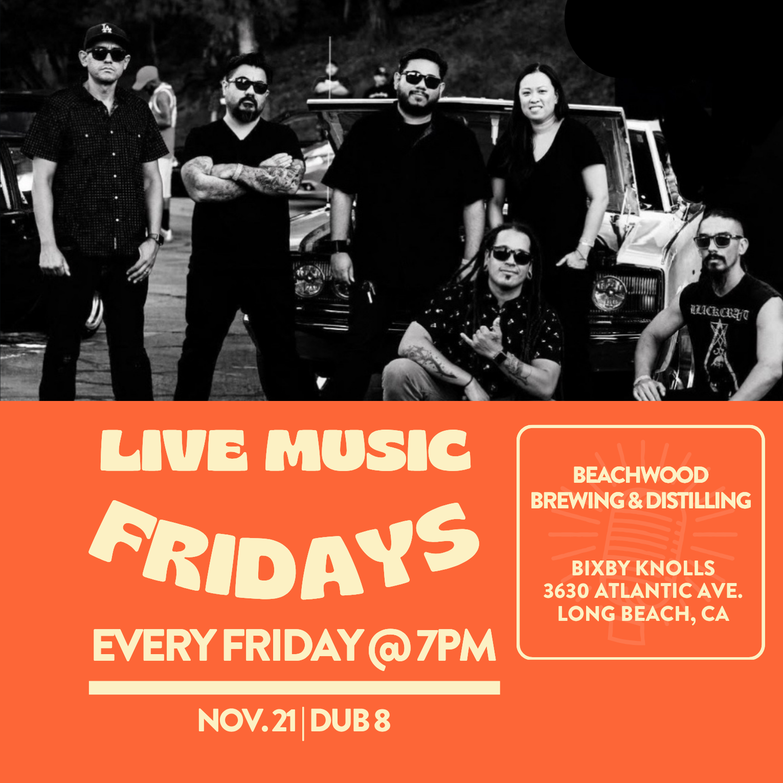 Fridays: Live Music at Beachwood Brewing & Distilling