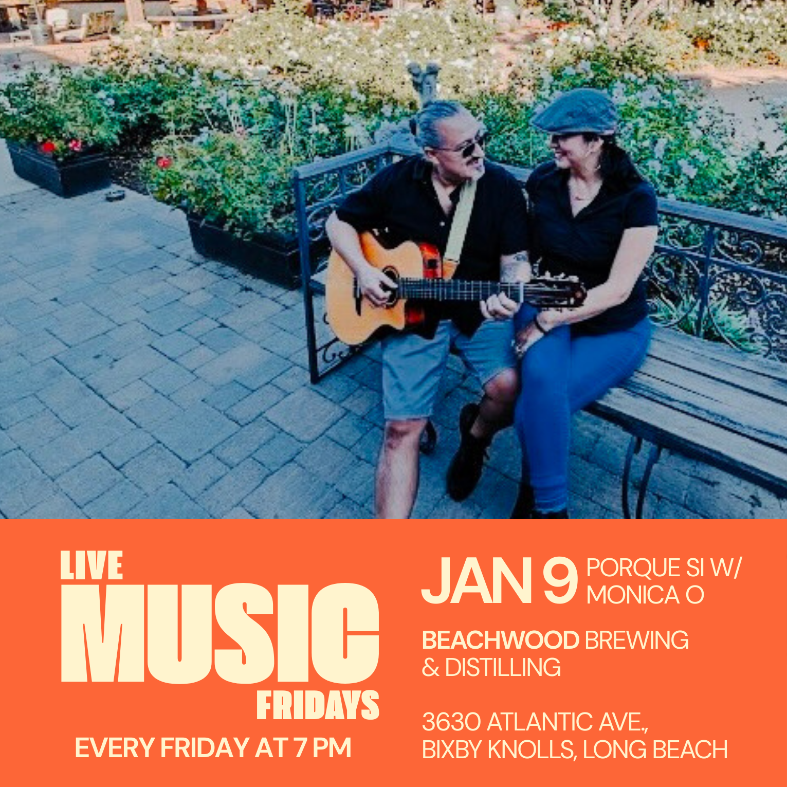 Fridays: Live Music at Beachwood Brewing & Distilling