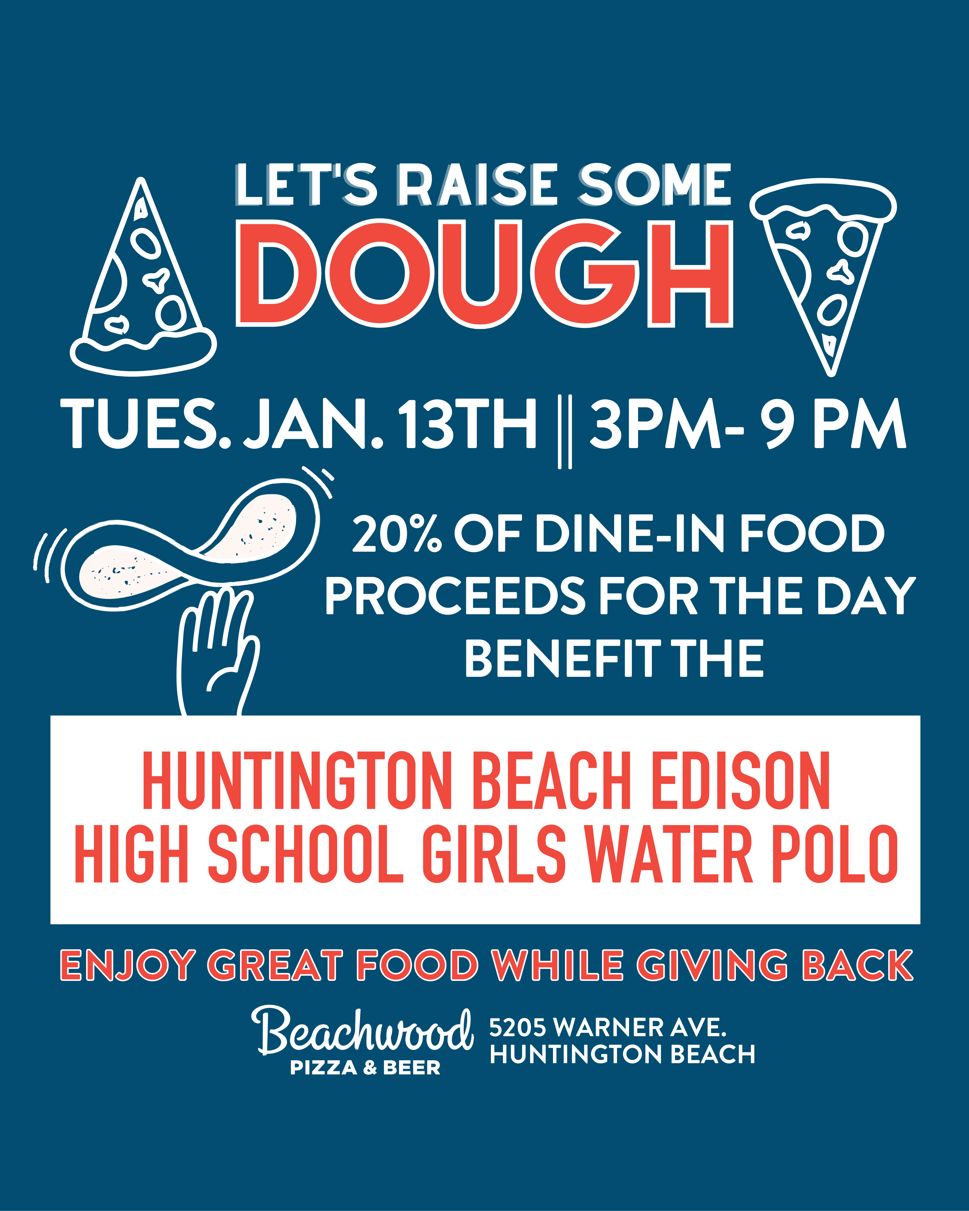 Fundraiser Event at Beachwood Pizza & Beer