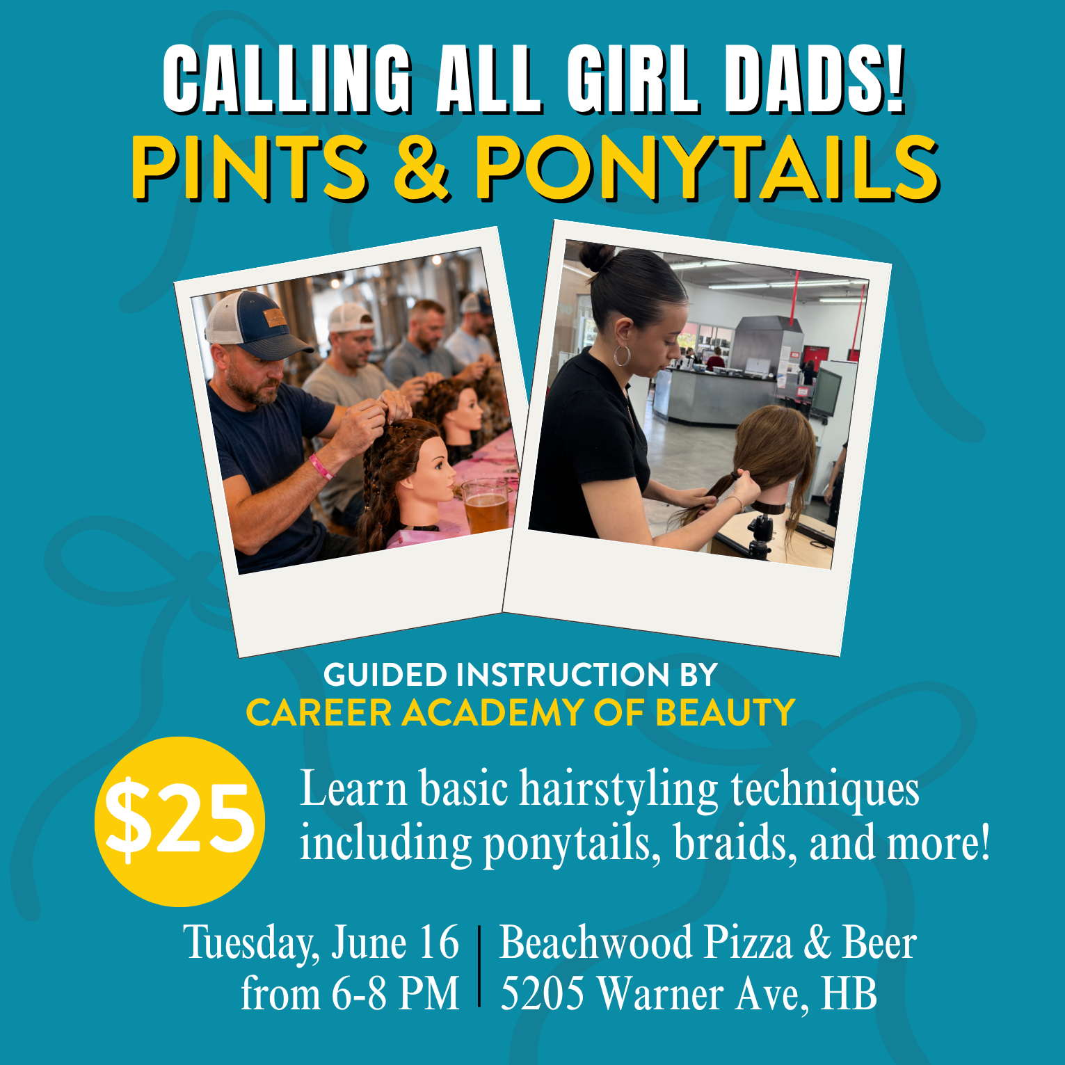 PINTS & PONYTAILS at Beachwood Pizza & Beer