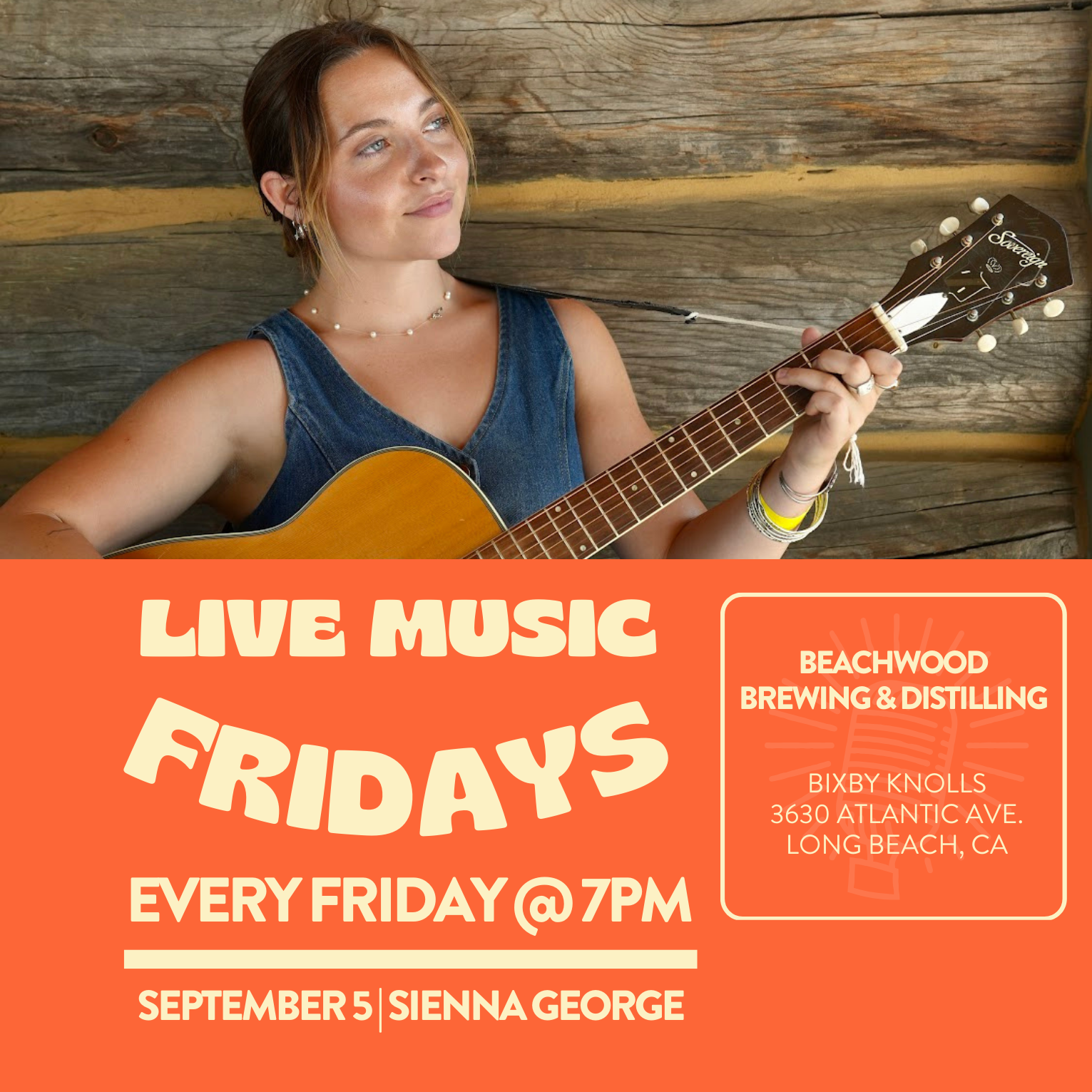 Fridays: Live Music at Beachwood Brewing & Distilling