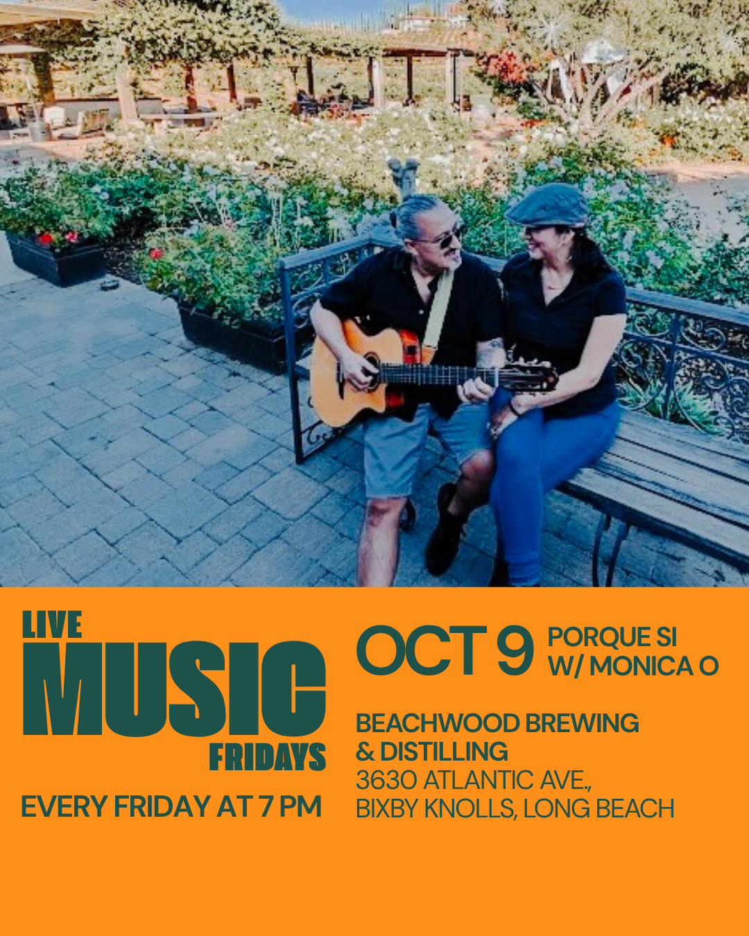 Fridays: Live Music at Beachwood Distilling 🍹 Bixby Knolls Long Beach