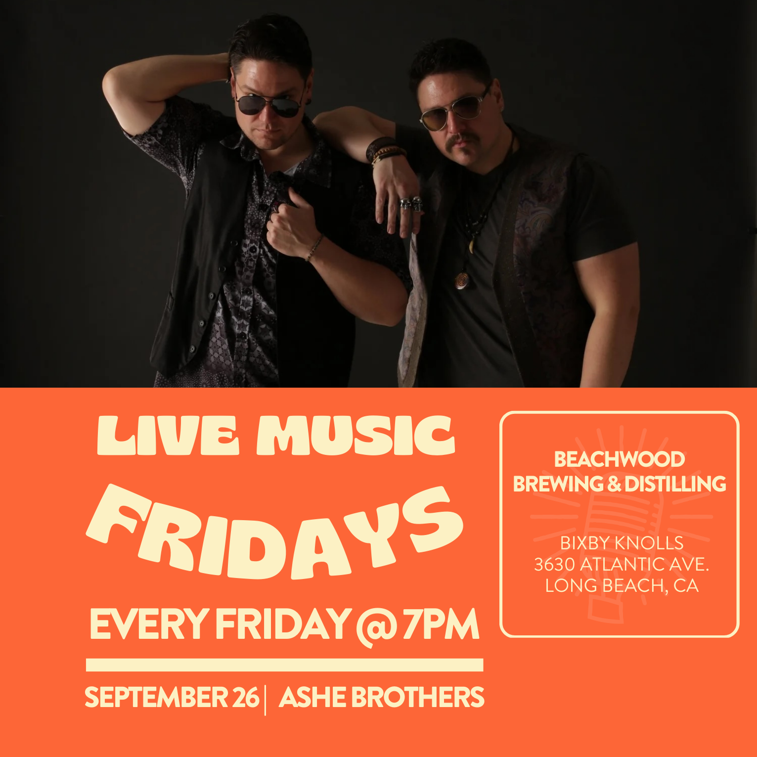 Fridays: Live Music at Beachwood Brewing & Distilling