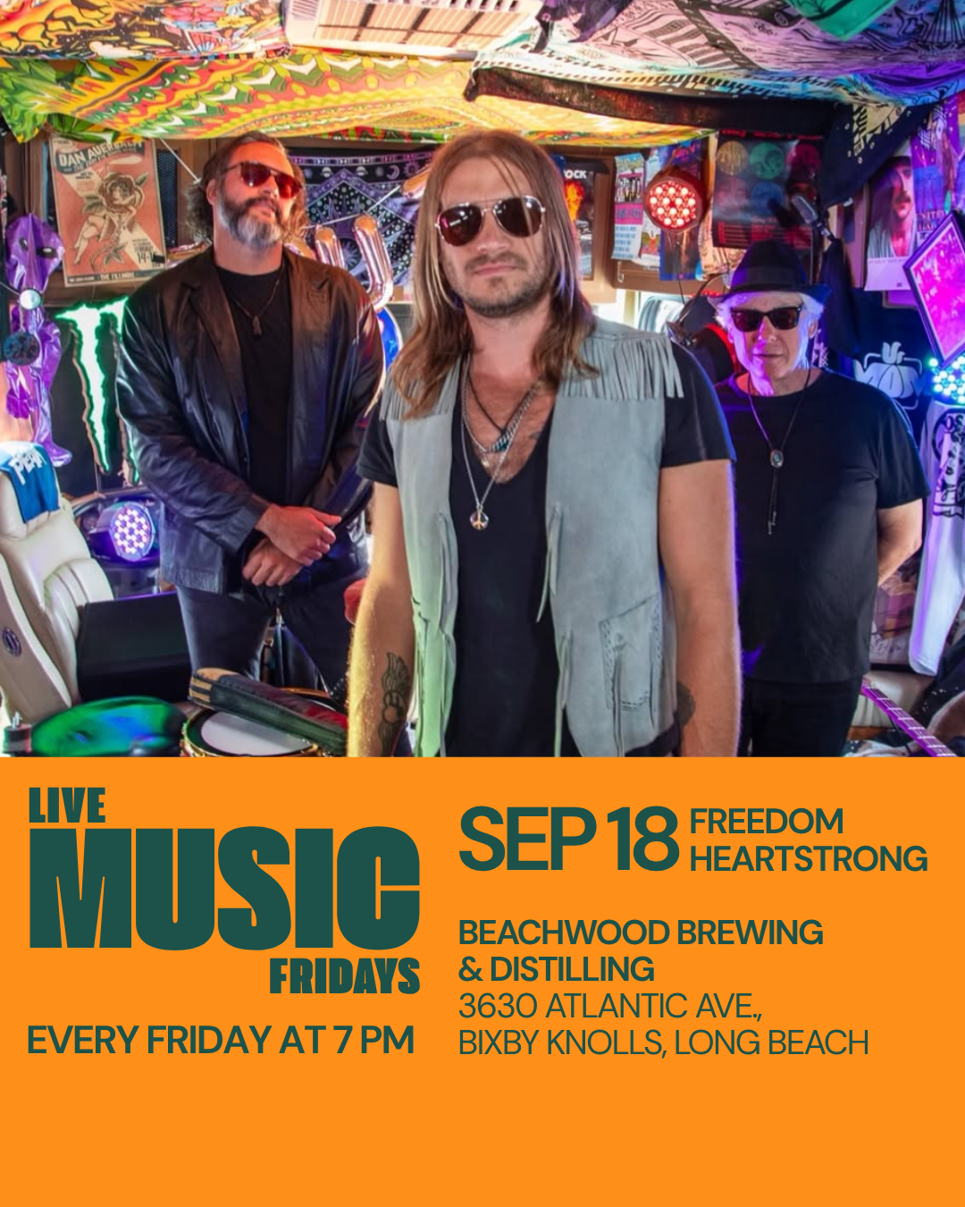 Fridays: Live Music at at Beachwood Distilling 🍹 Bixby Knolls Long Beach